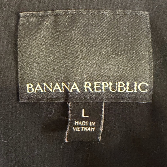 Banana Republic Unisex Large Gray Quilted/Water Resist Vest  Excellent Condition - Picture 3 of 13